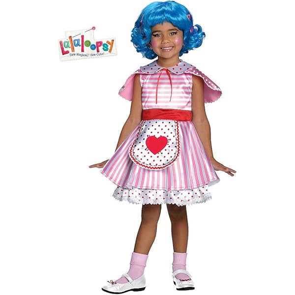 Amazon.com: Lalaloopsy Deluxe Rosy Bumps-N-Bruises Costume, Small